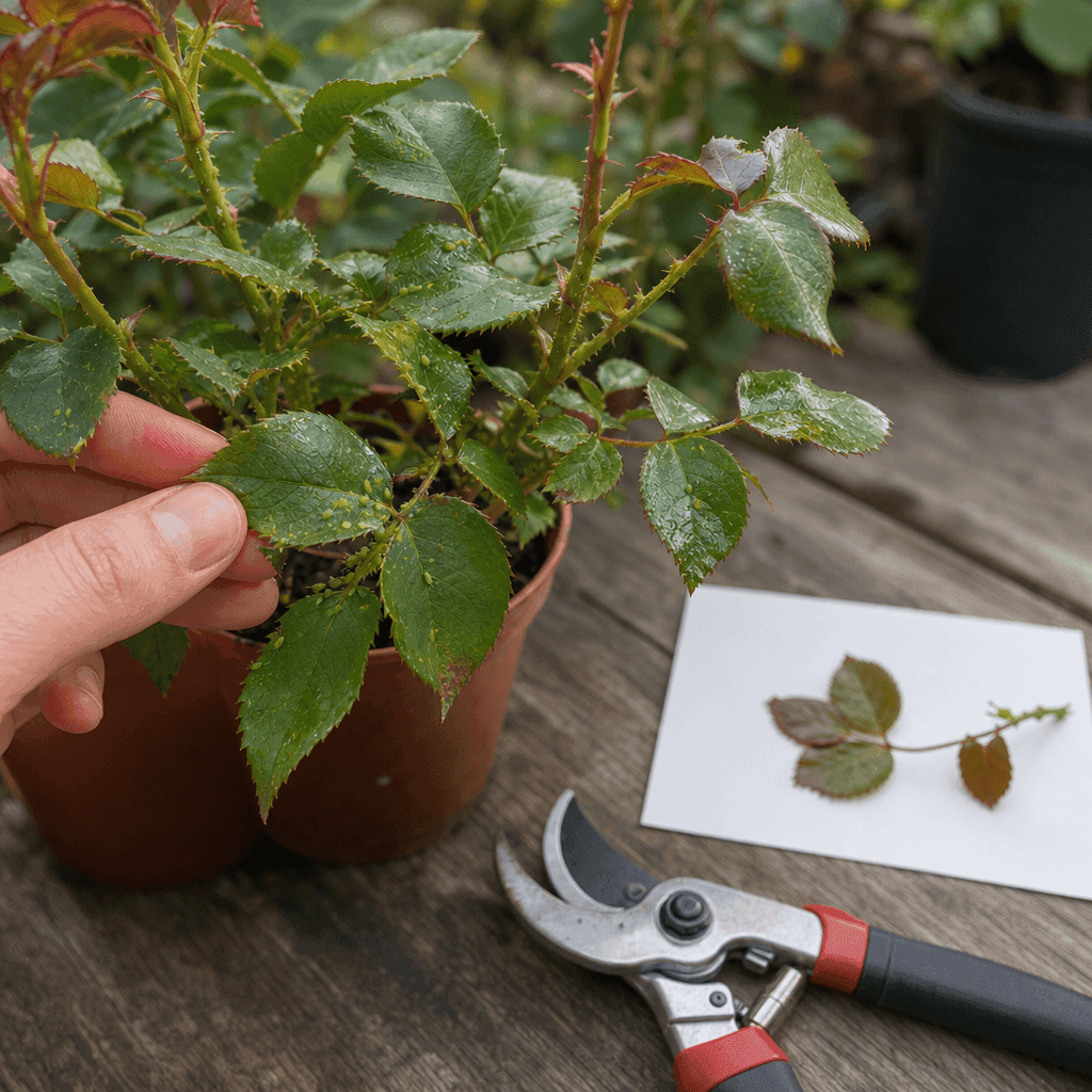 Aphids on plants — decision path
