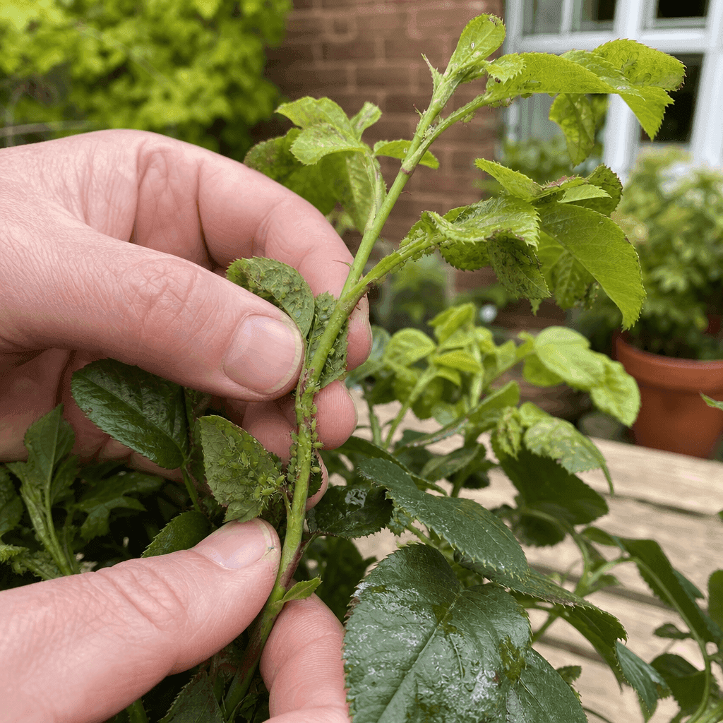 Aphids on plants — overview