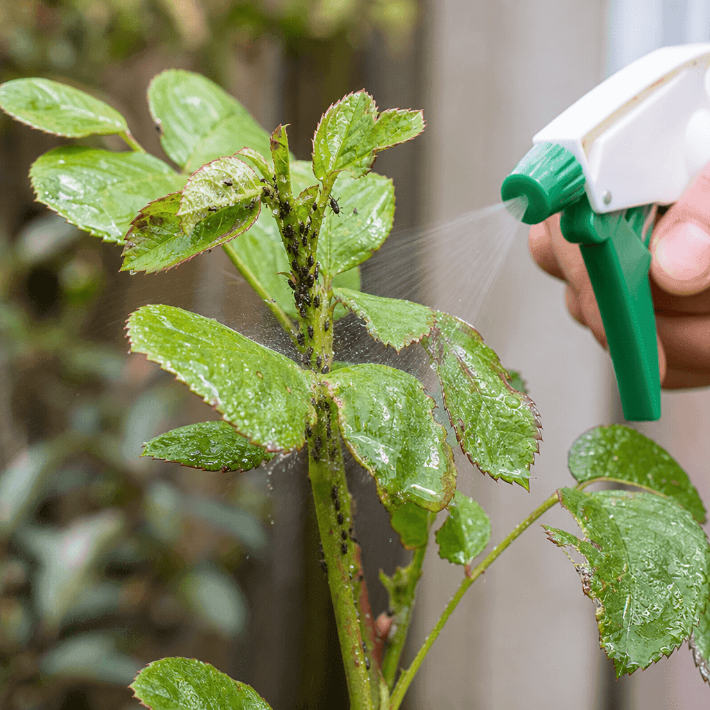 Aphids on plants — what not to do