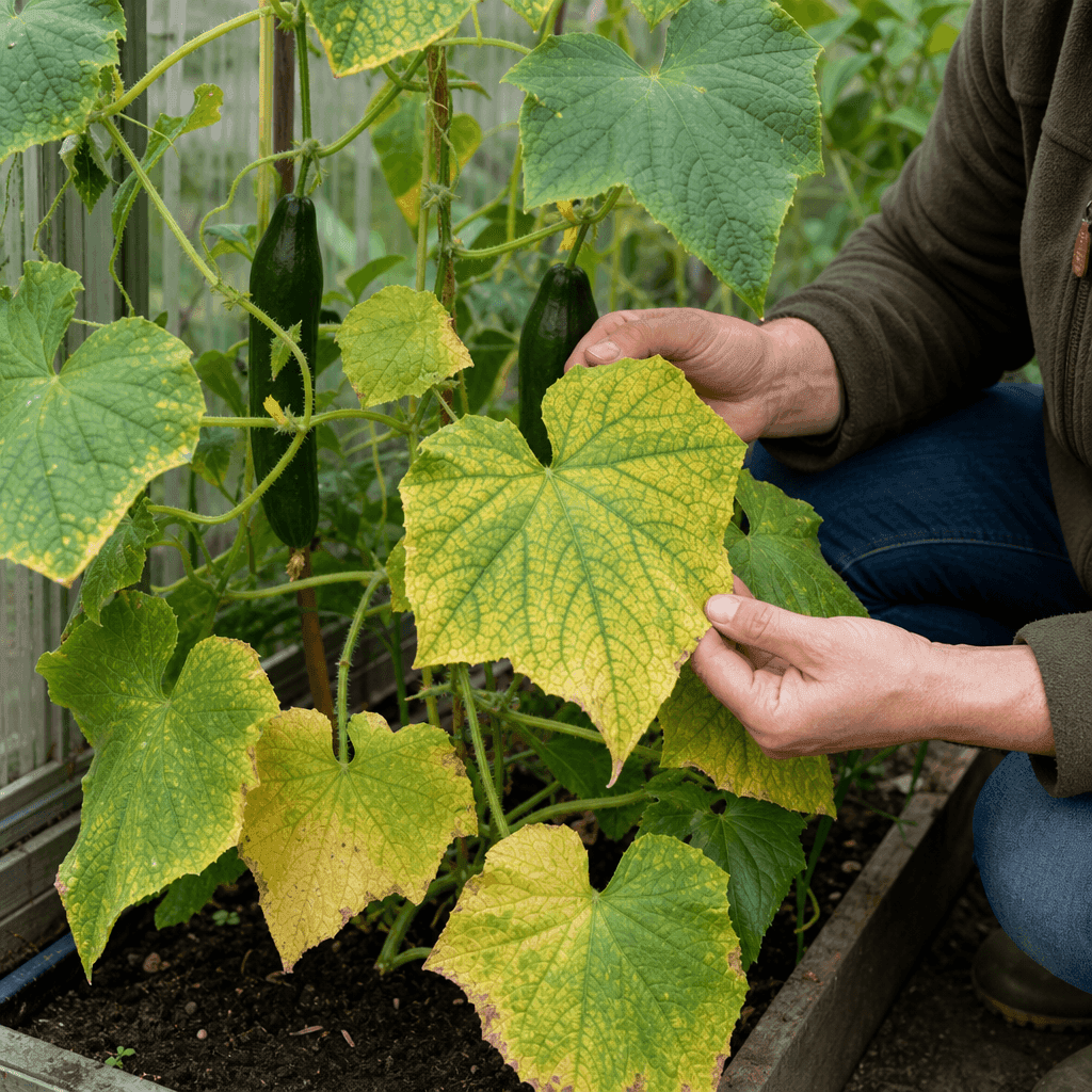Cucumber yellow leaves — overview