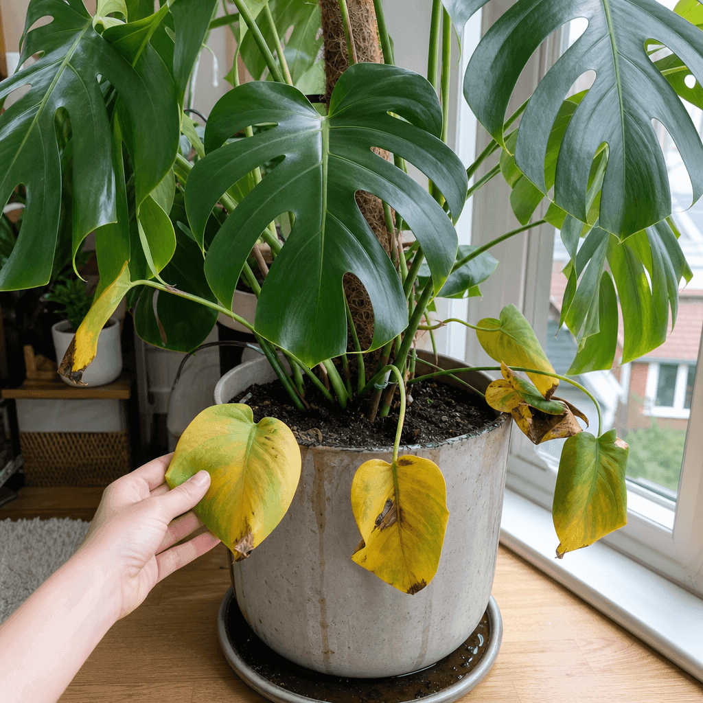 Should You Cut Off Yellow Monstera Leaves? — what to do now