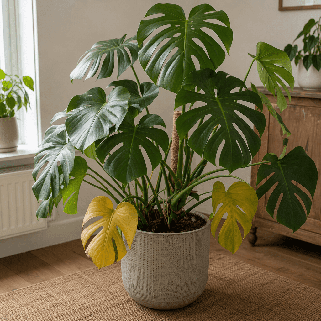 Should You Cut Off Yellow Monstera Leaves? — most likely causes