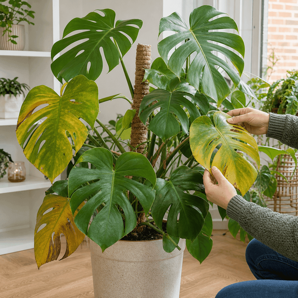 Should You Cut Off Yellow Monstera Leaves? — quick diagnosis chart