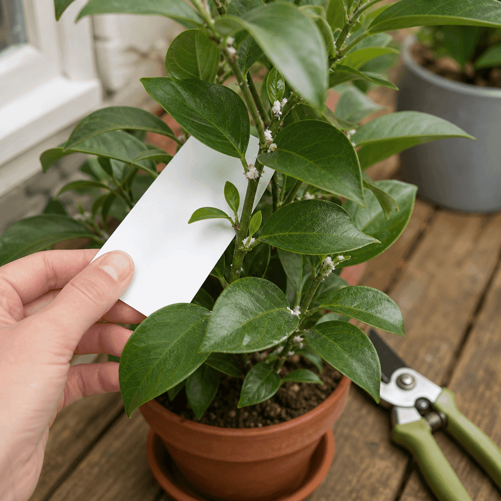 Mealybugs treatment — decision path