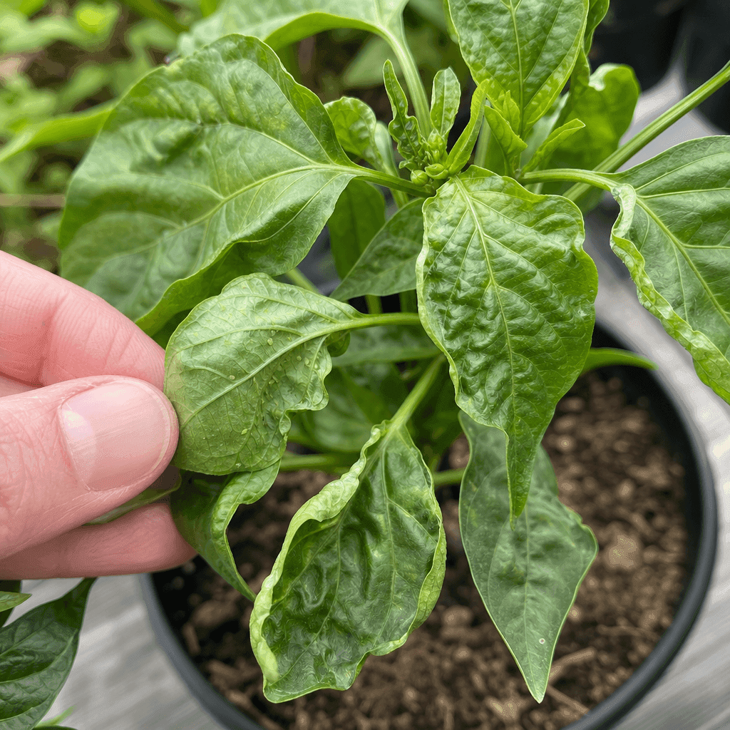 Pepper plant leaves curling — most likely causes