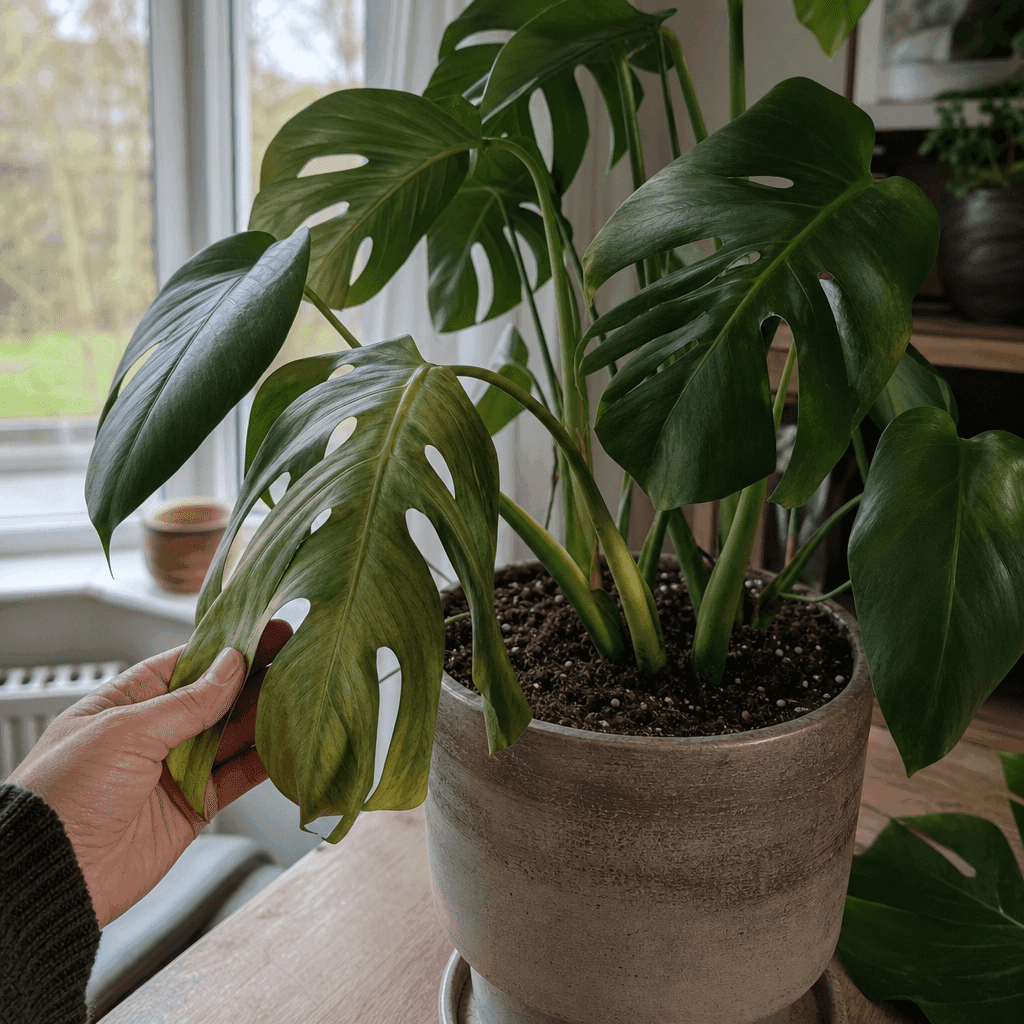 Repotting monstera — UK timing notes