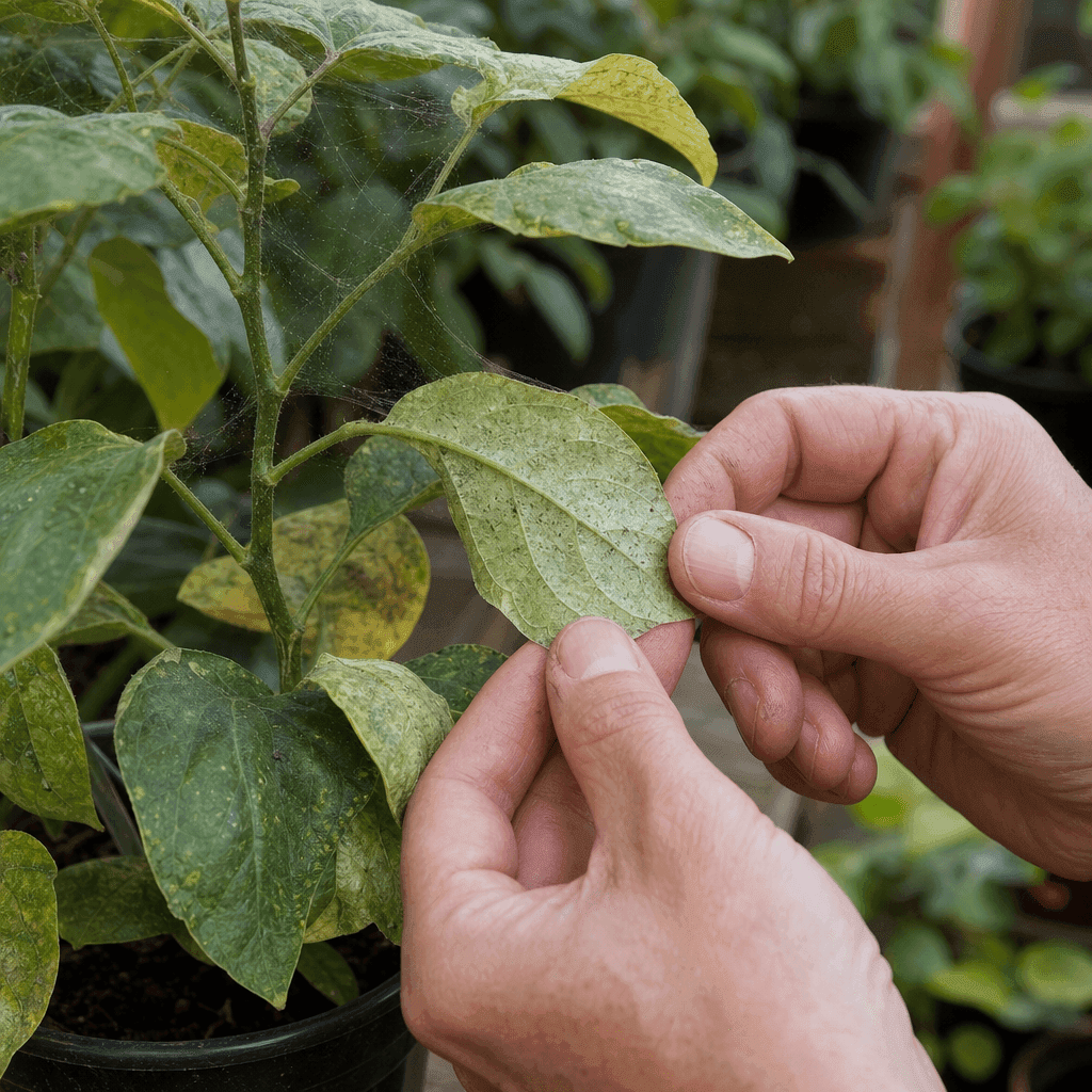 Spider mites on plants — overview