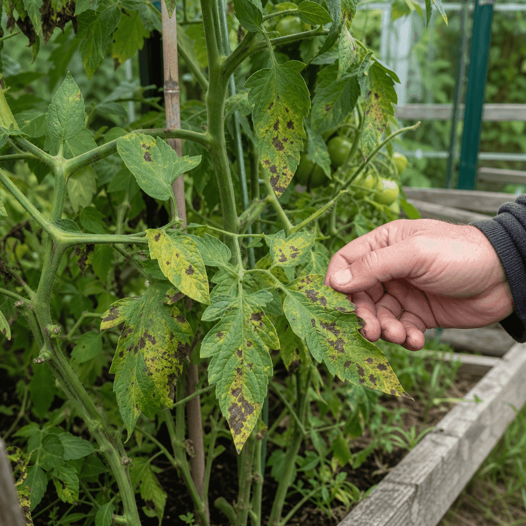 Tomato black spots — quick diagnosis chart