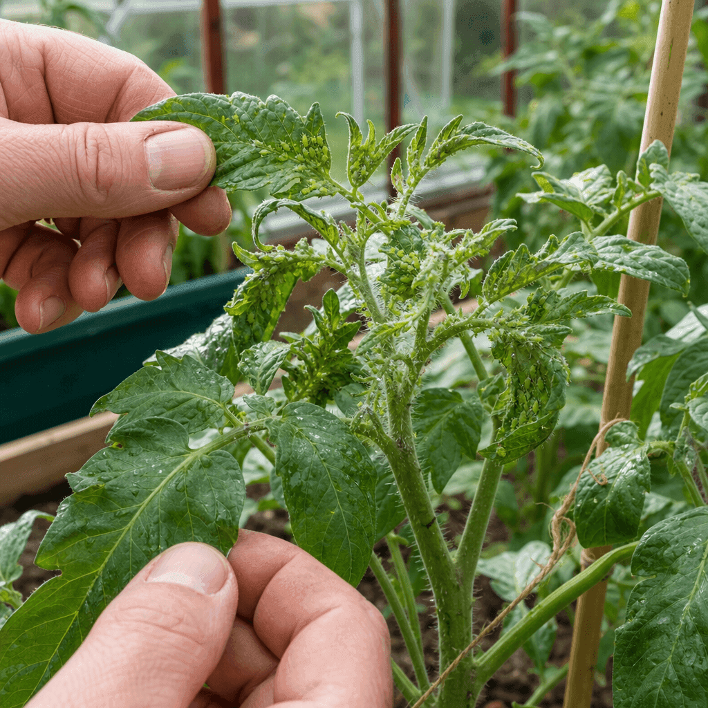 Aphids on tomato plants — quick diagnosis chart