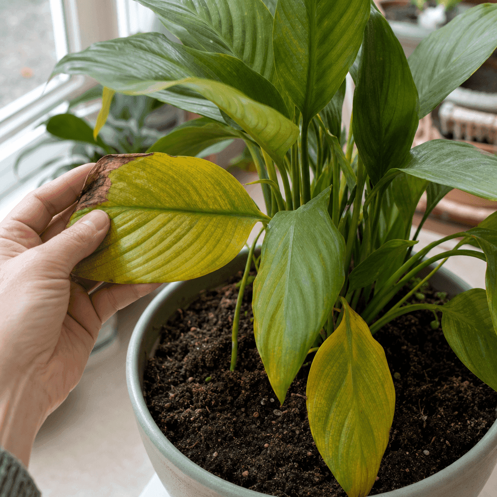 Bamboo Plant Leaves Turning Yellow — most likely causes
