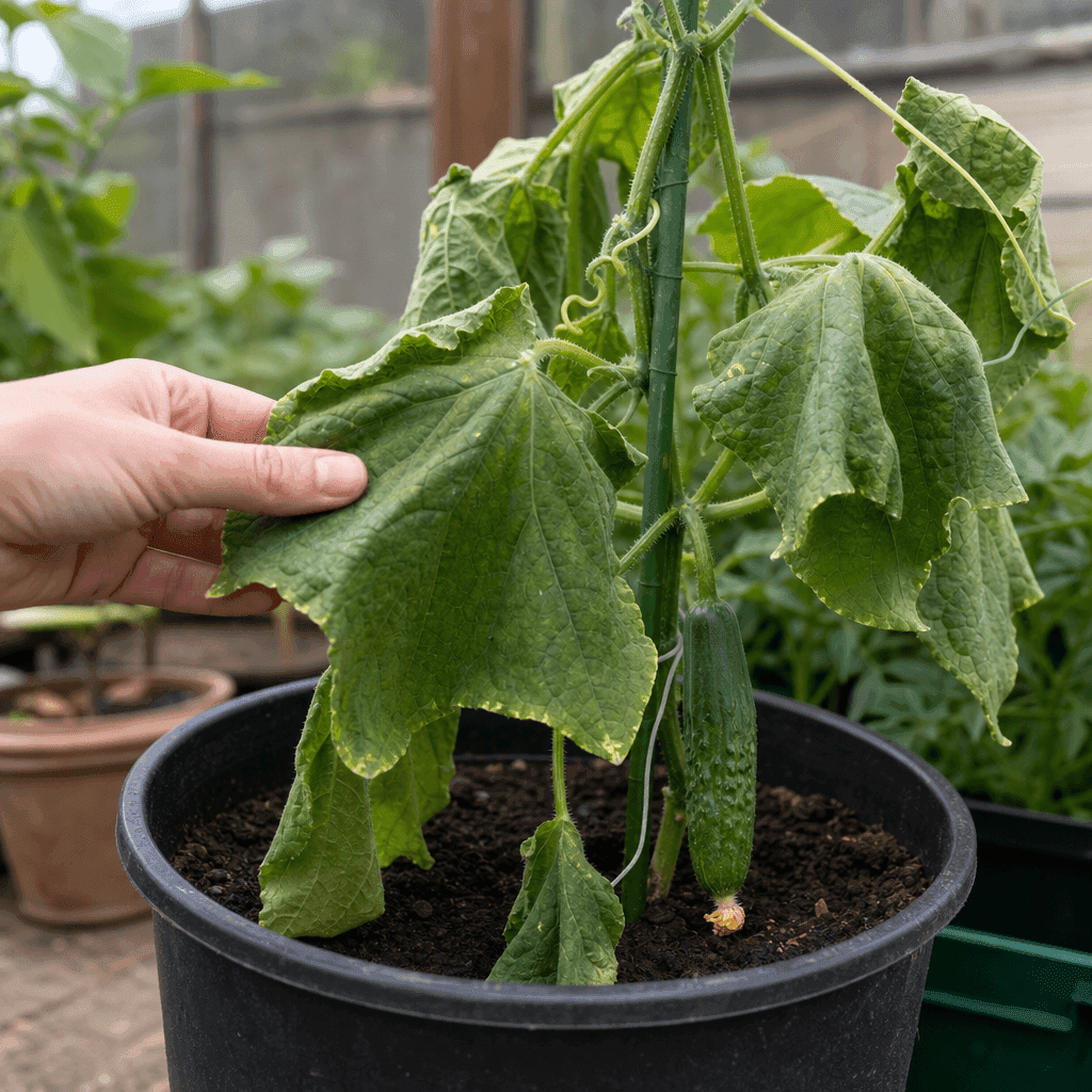 Cucumber wilting — what to do now