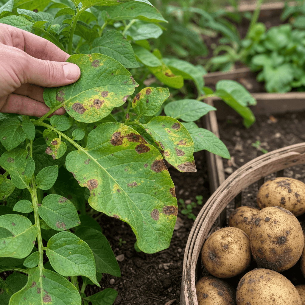 Early blight potatoes — what to do now