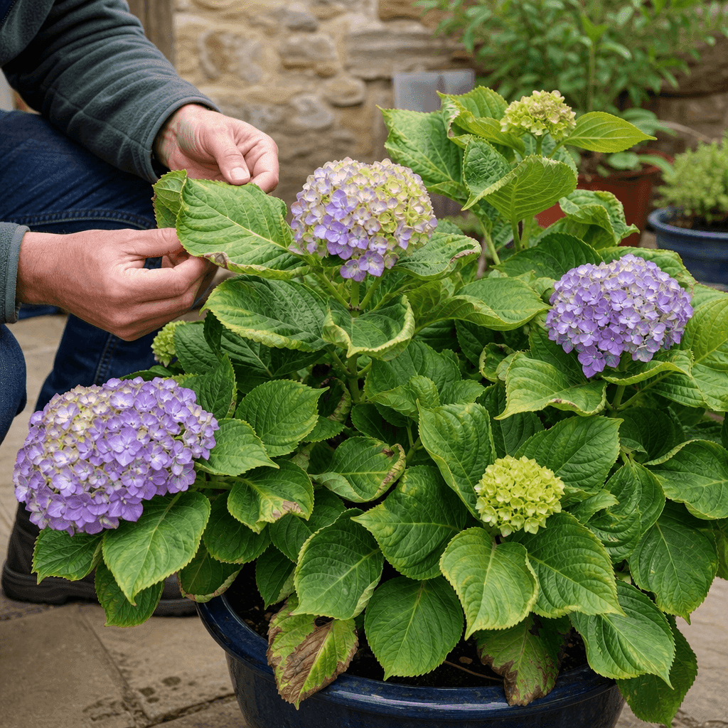 Hydrangea curling leaves — quick diagnosis chart