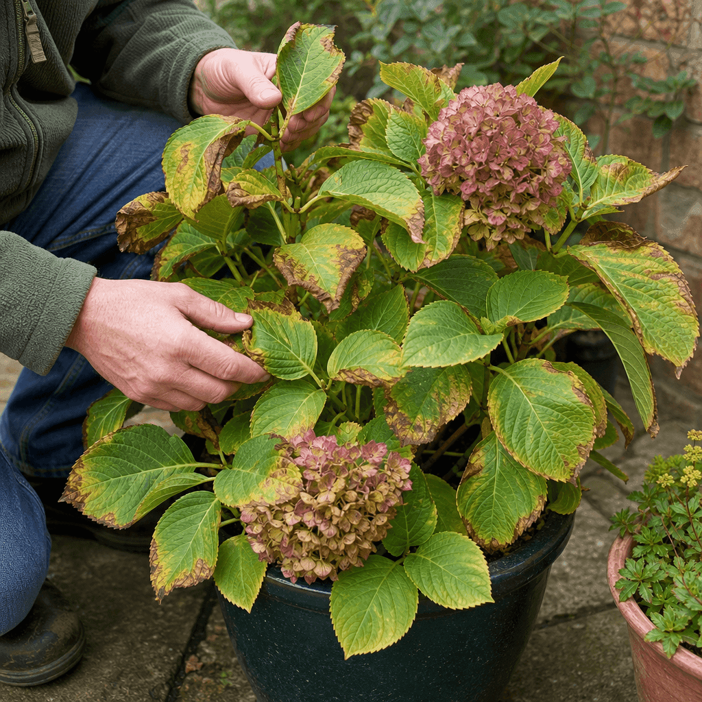 Hydrangea dying — overview