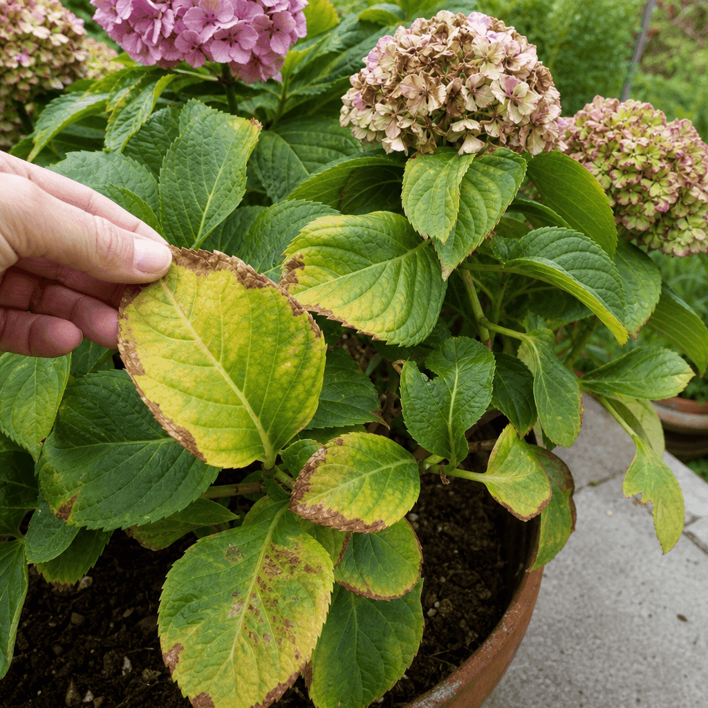 Hydrangea problems — most likely causes