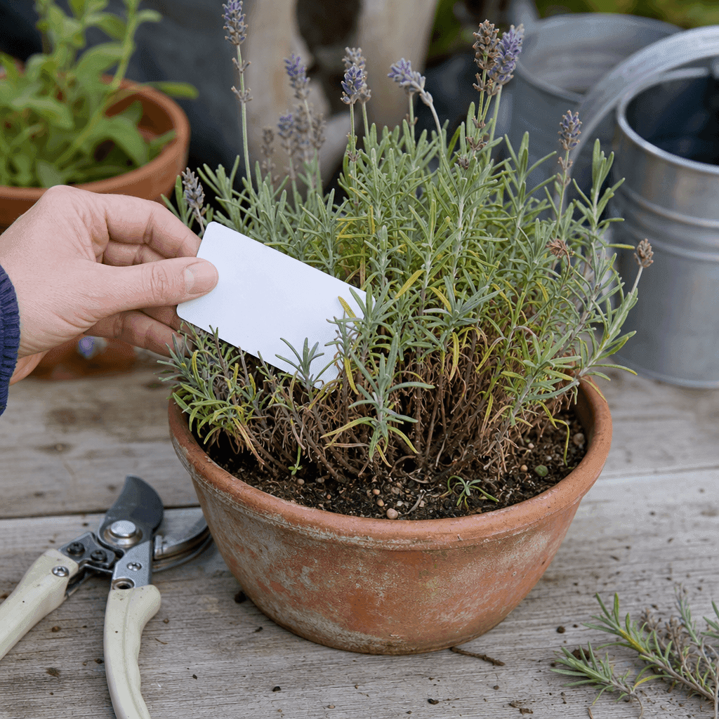 Lavender dying — decision path