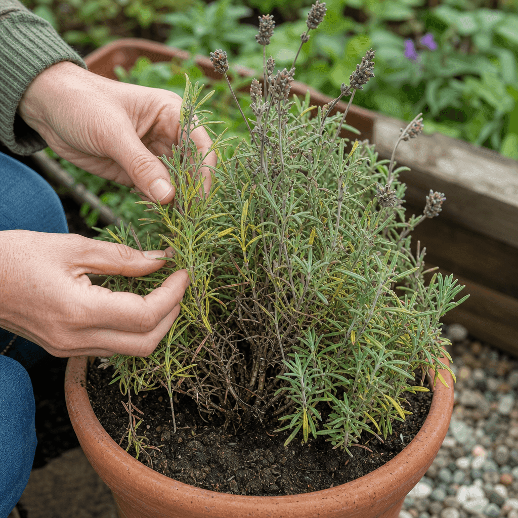 Lavender dying — overview