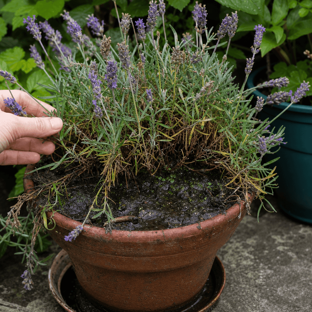 Lavender dying — what not to do