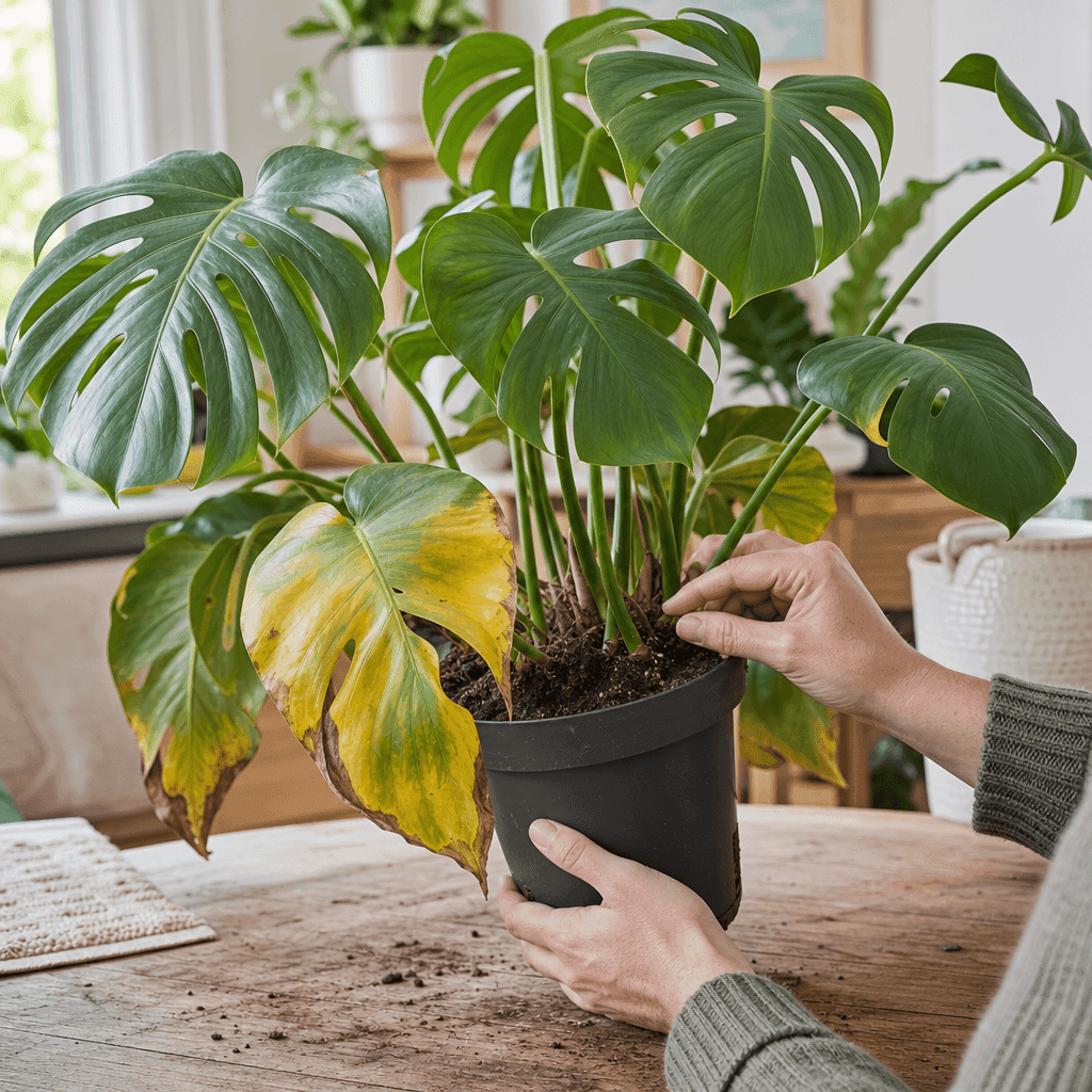 Monstera root rot — overview
