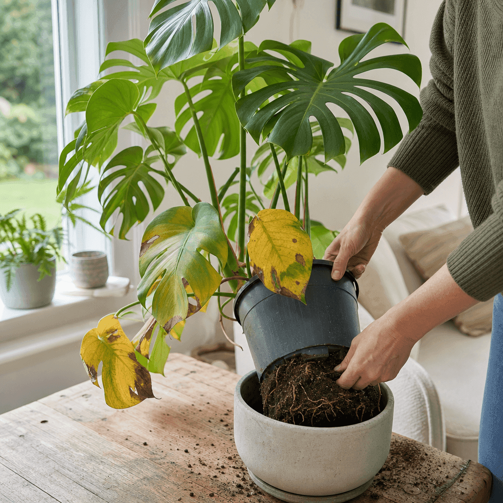 Monstera root rot — quick diagnosis chart