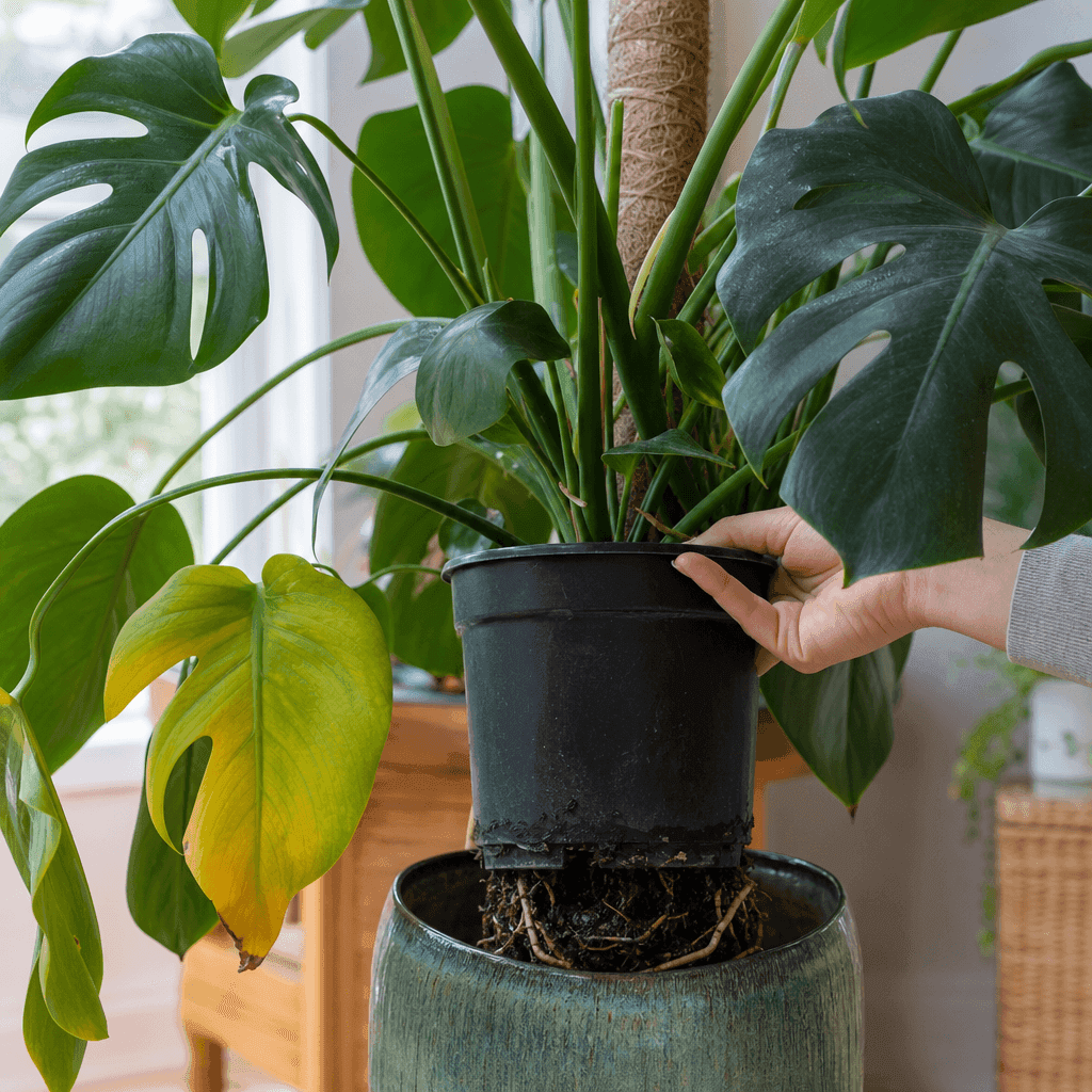Monstera root rot — UK timing notes