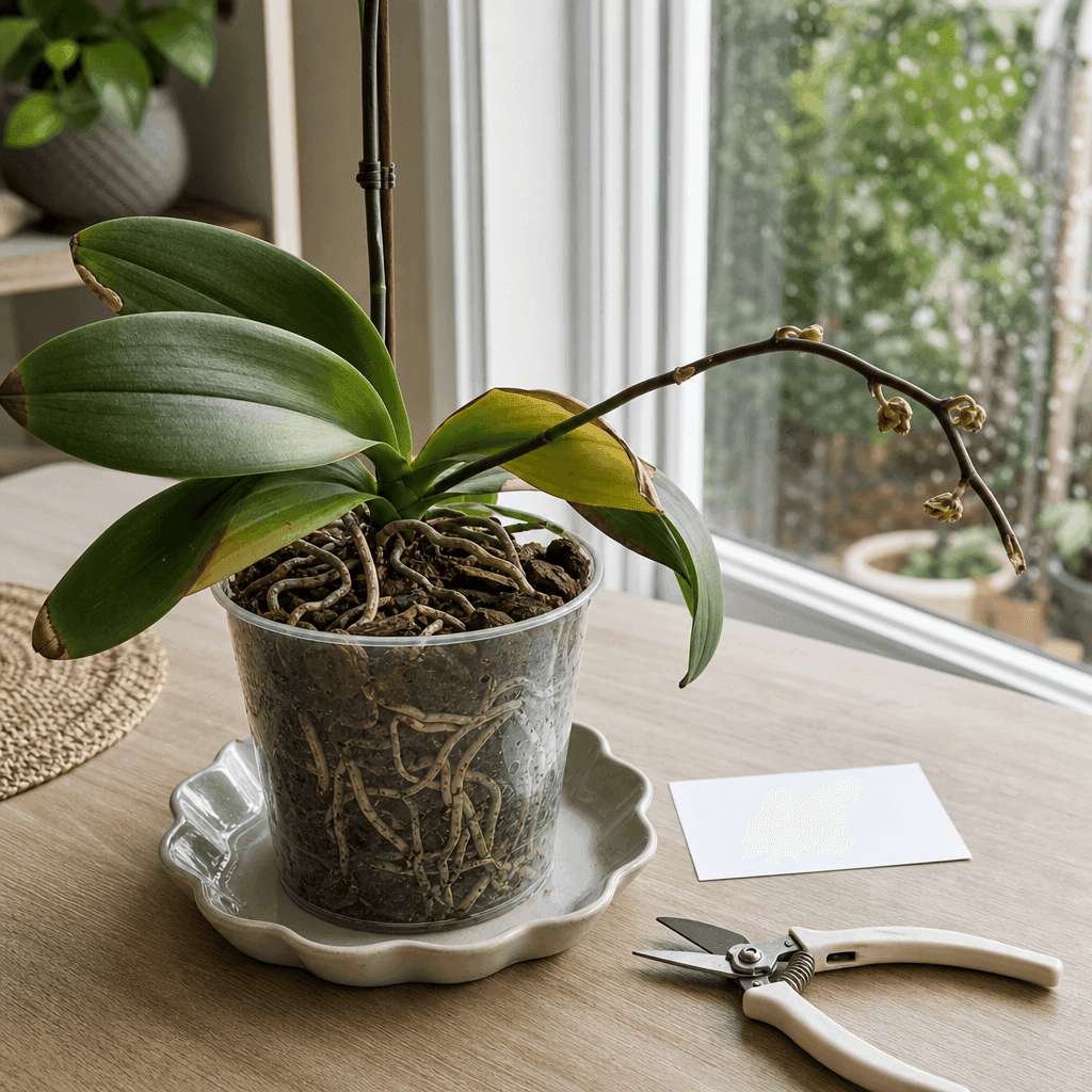 Orchid dying — decision path