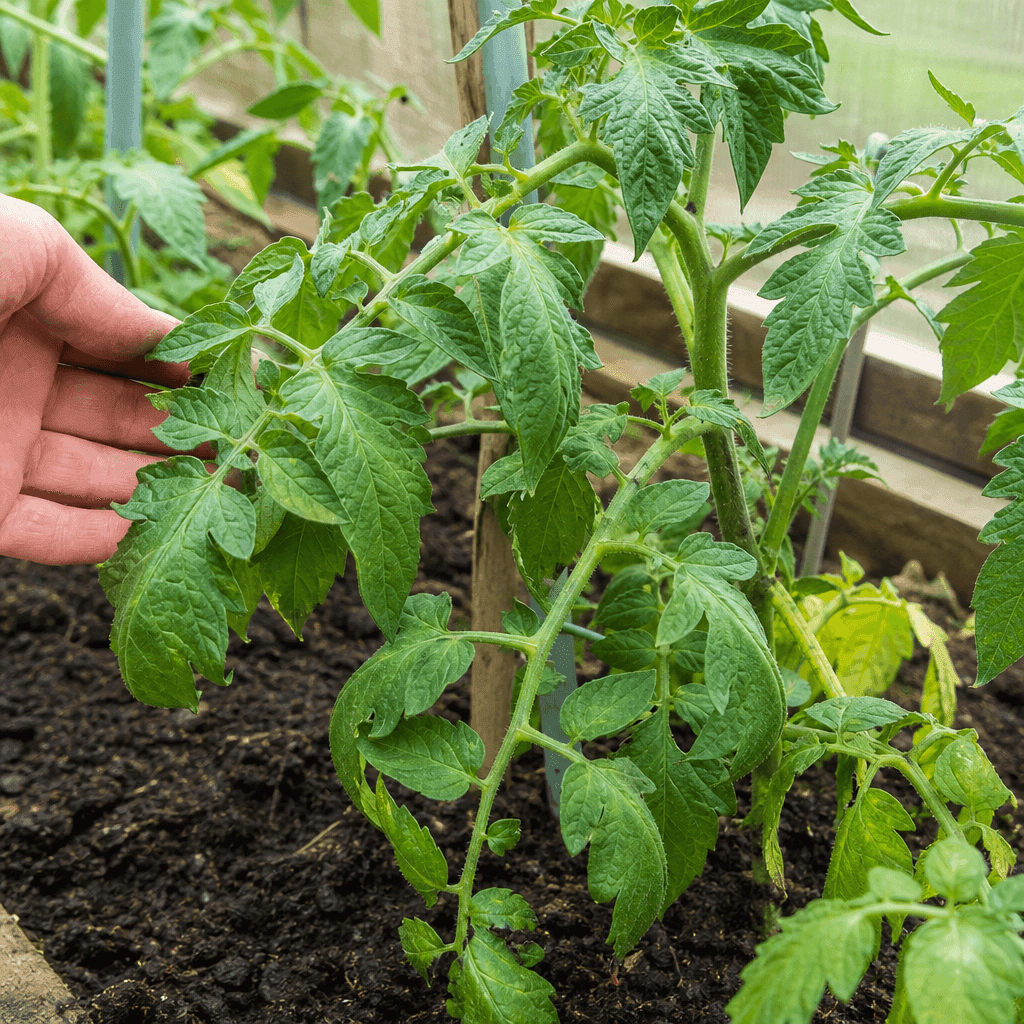 Overwatered tomato plant — what to do now
