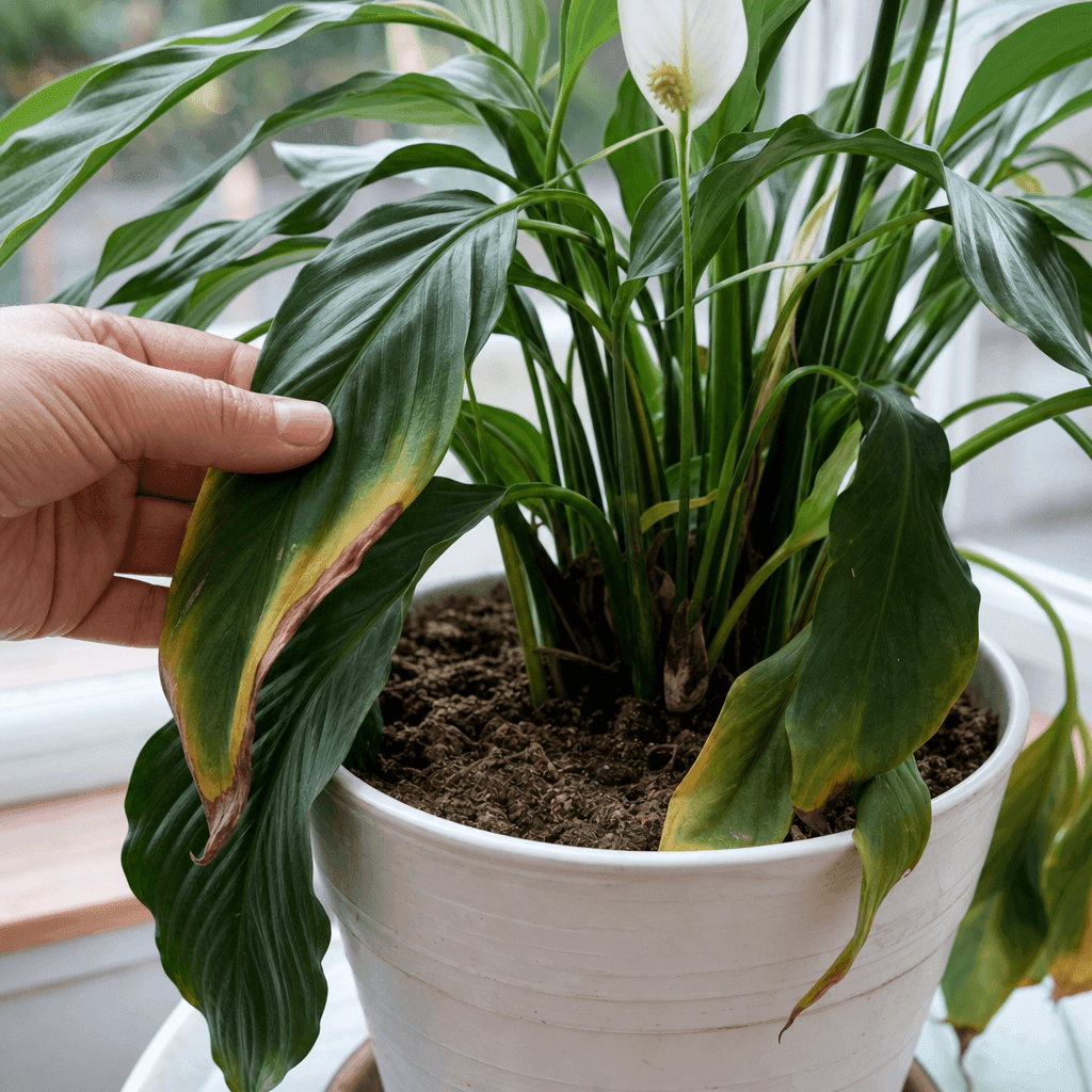 Peace lily dying — what to do now