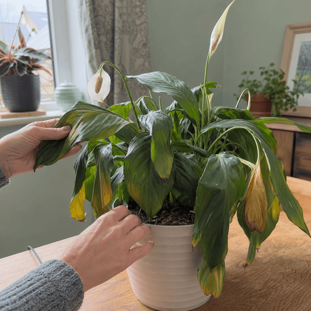 Peace lily dying — overview