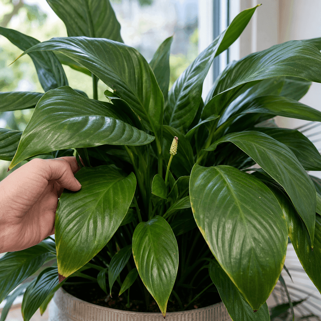 Peace lily not flowering — UK timing notes