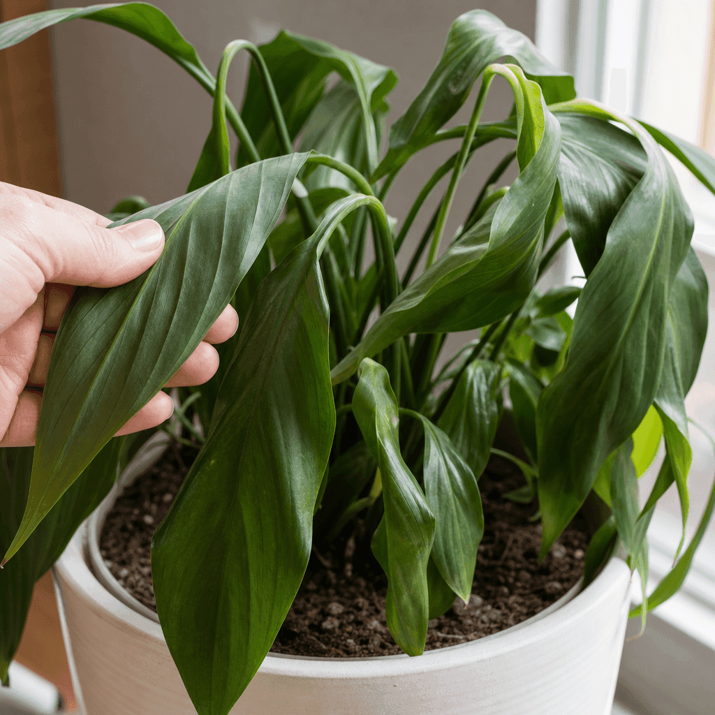 Peace lily wilting — what to do now
