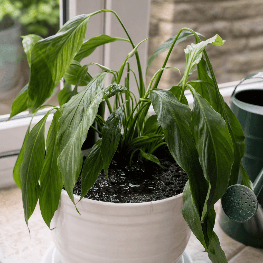 Peace lily wilting — what not to do