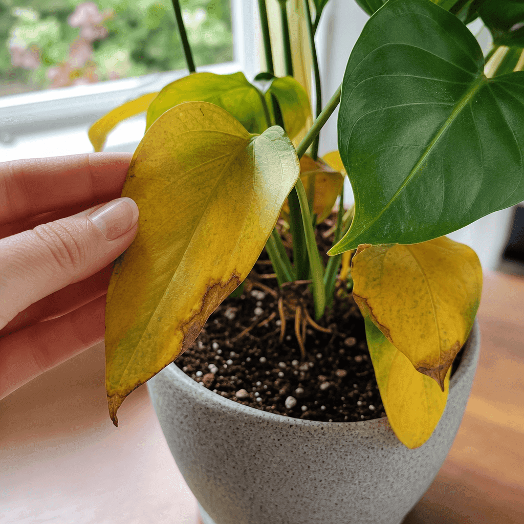 Plant Leaves Turning Yellow — what to do now