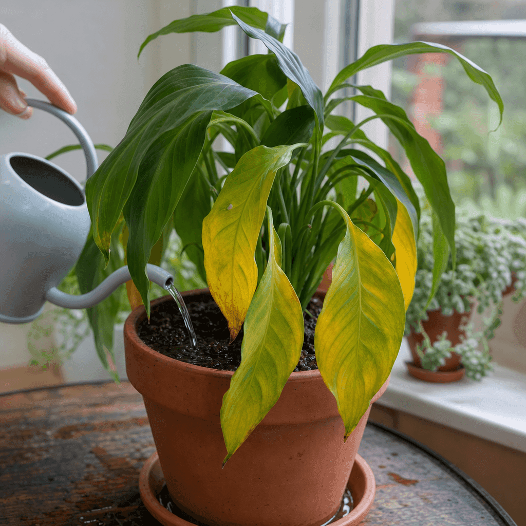 Plant Leaves Turning Yellow — what not to do