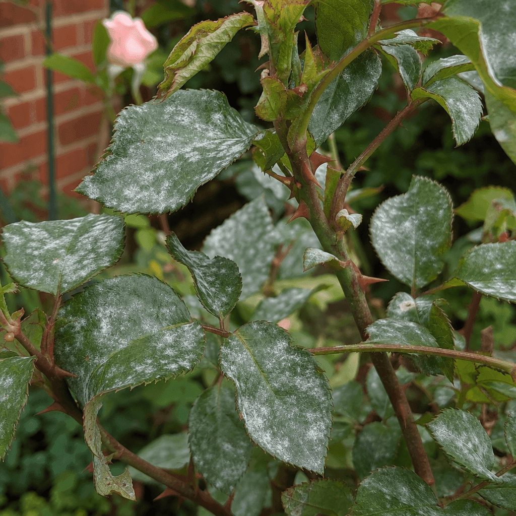 Powdery mildew on roses — what to do now