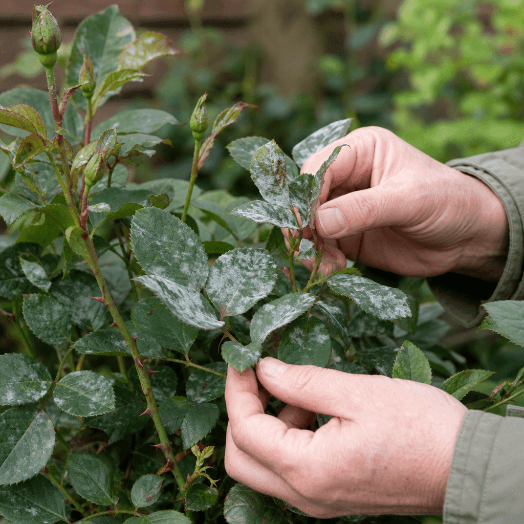Powdery mildew on roses — quick diagnosis chart