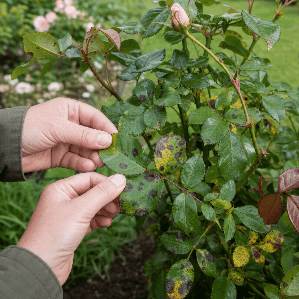 Black spot on roses — quick diagnosis chart