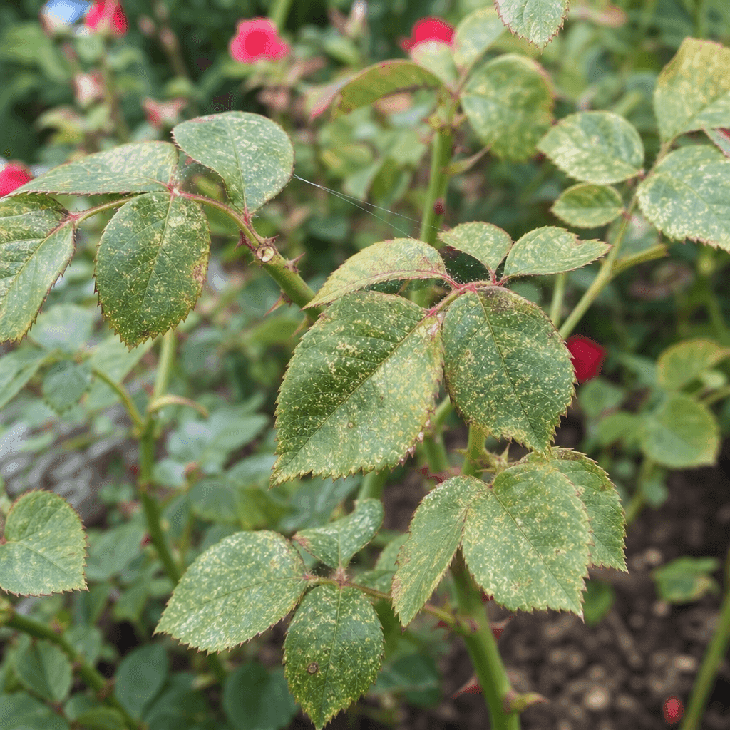 Spider mites on roses — UK timing notes