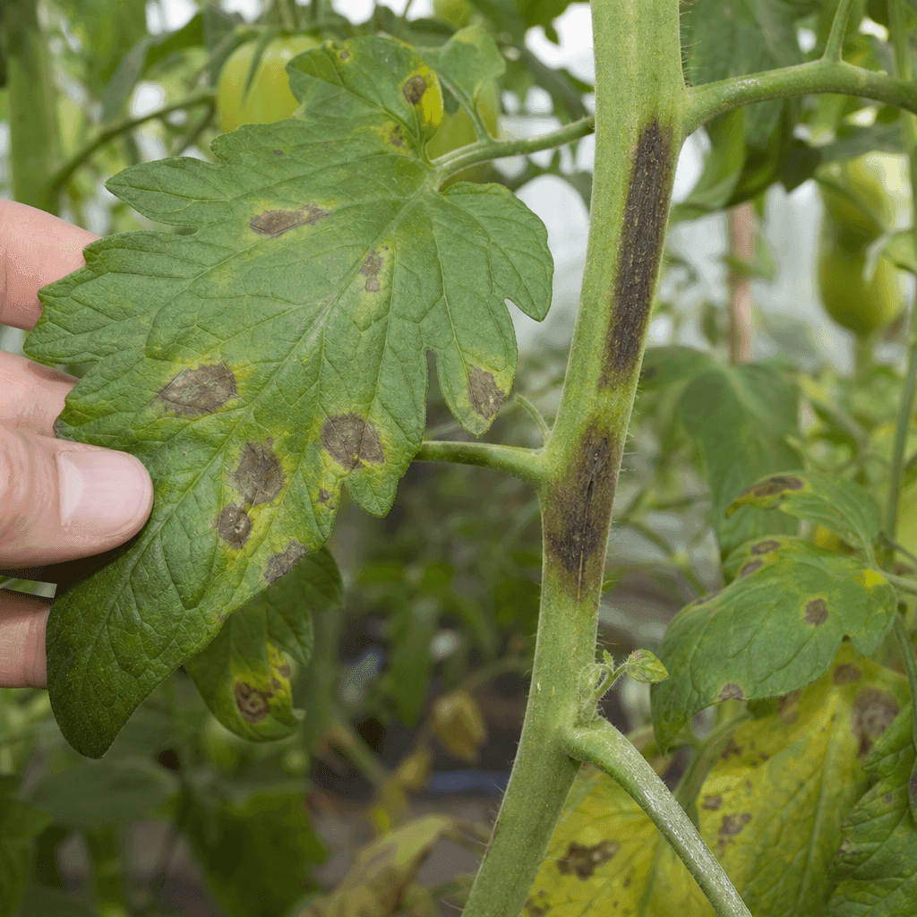 Tomato blight — most likely causes