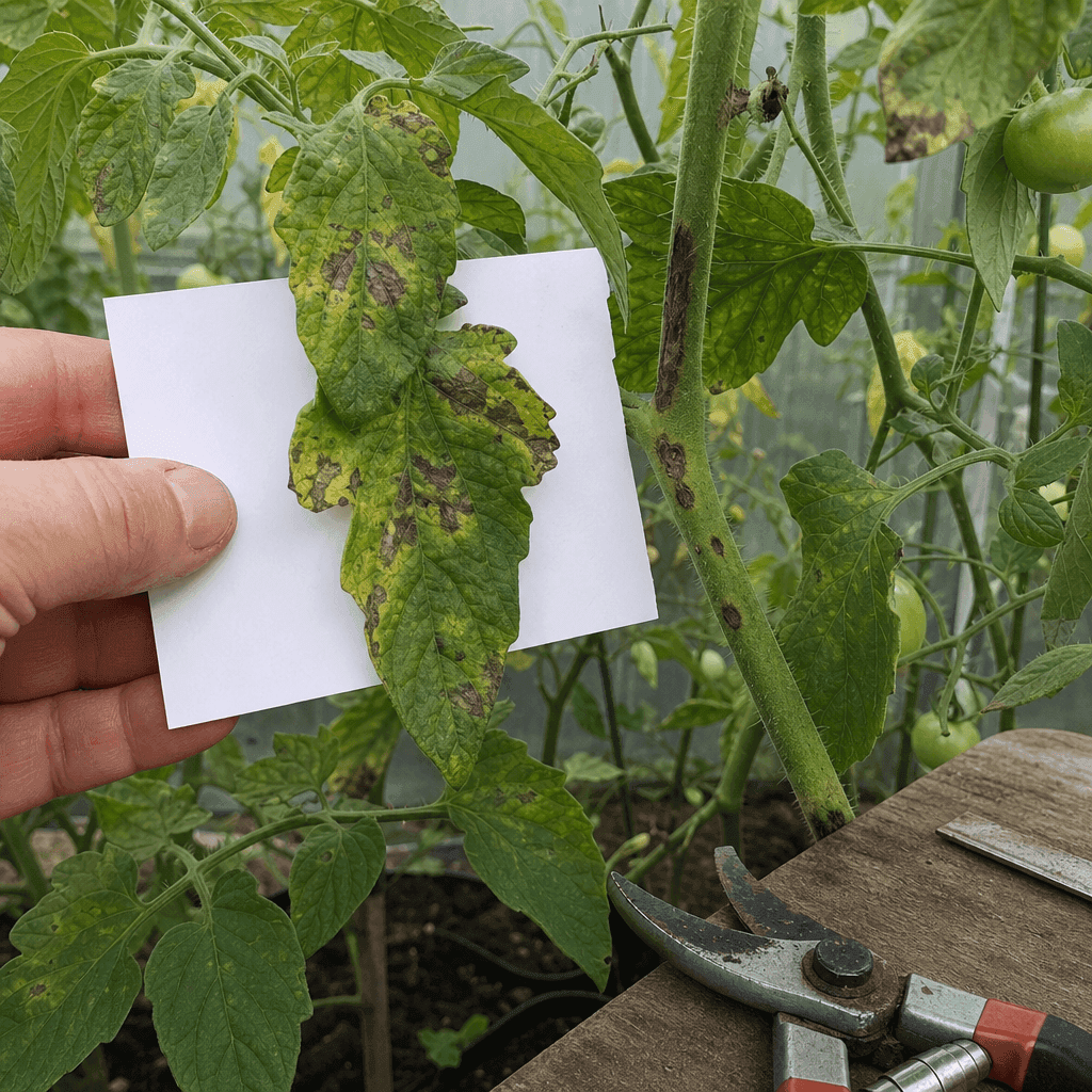 Tomato blight — decision path