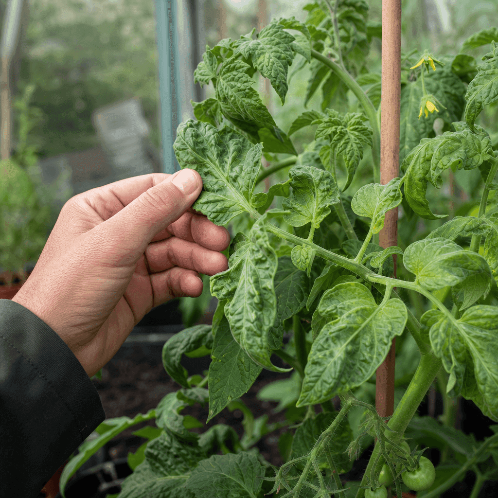 Tomato Leaves Curling Down — quick diagnosis chart