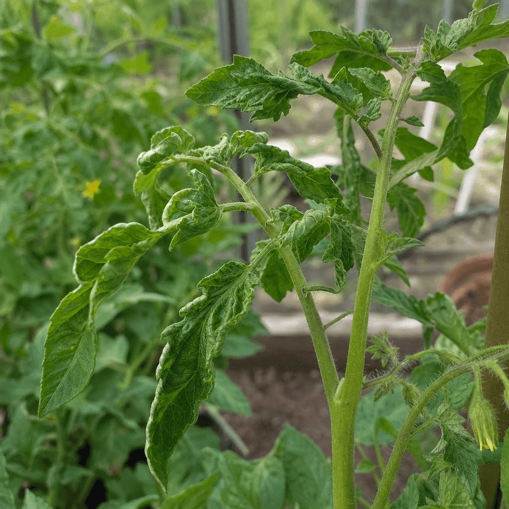 Tomato Leaves Curling Down — UK timing notes