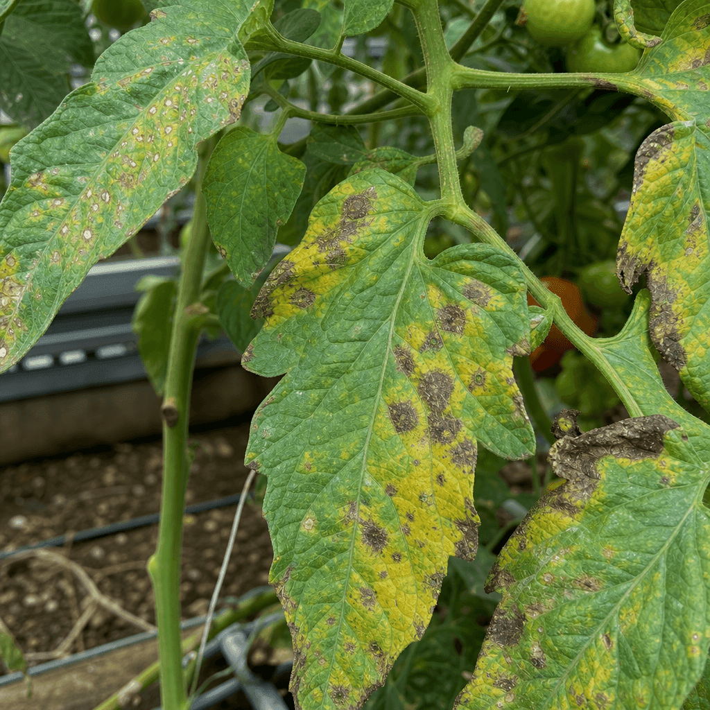 Yellow leaves on tomato plants: Early blight and other tomato leaf diseases