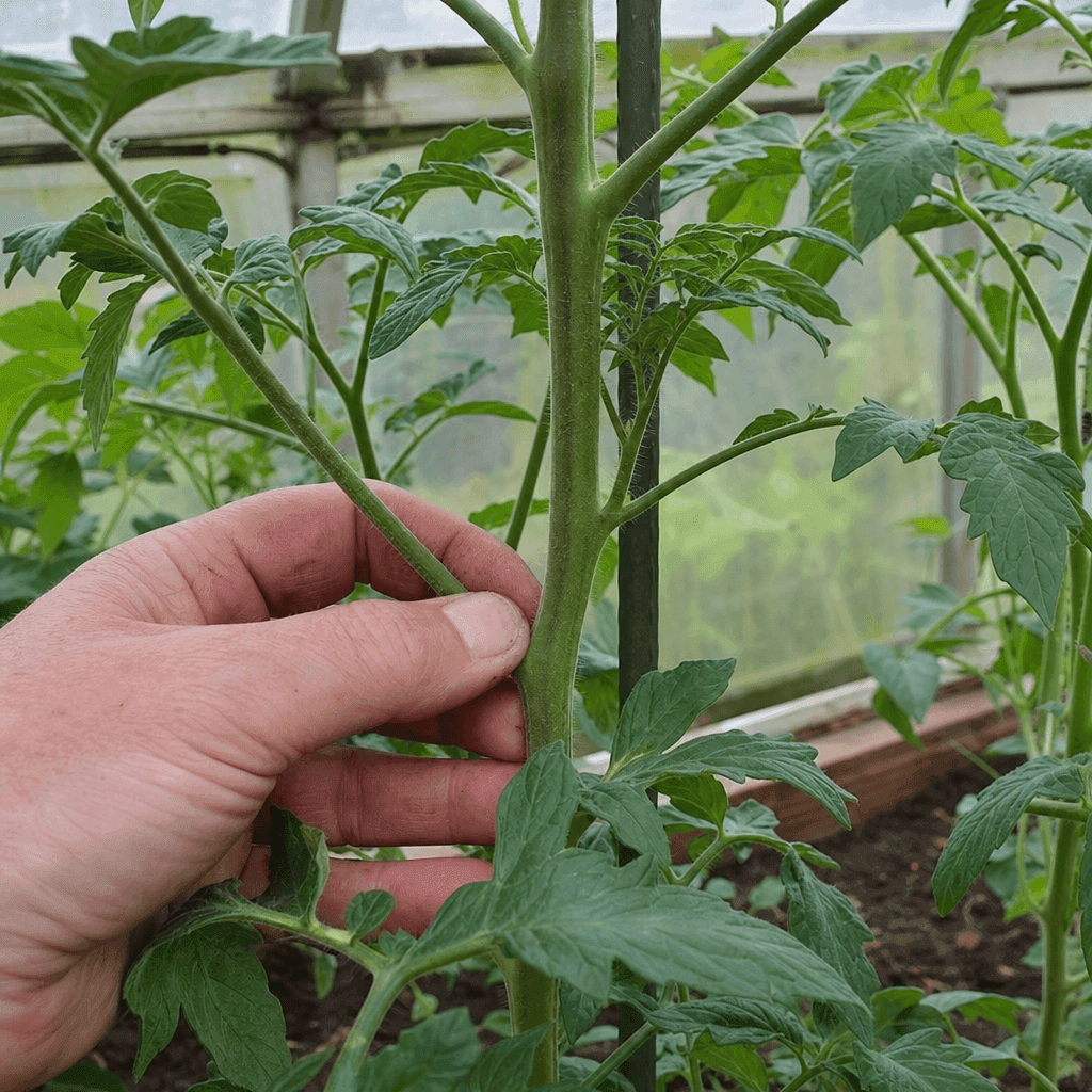 Tomato plant not flowering — most likely causes