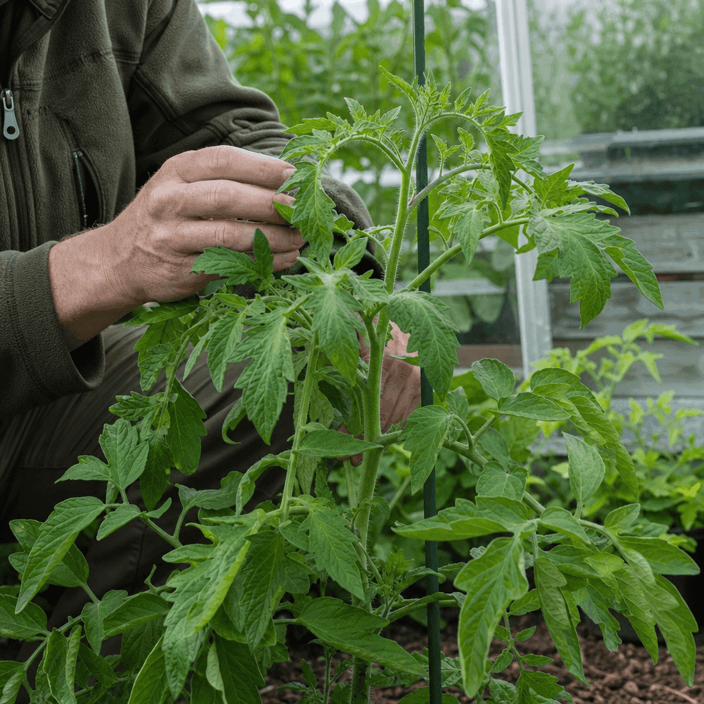 Tomato plant not flowering — overview