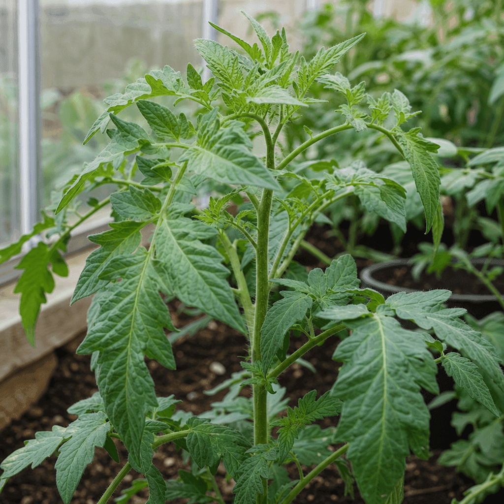 Tomato plant not flowering — UK timing notes