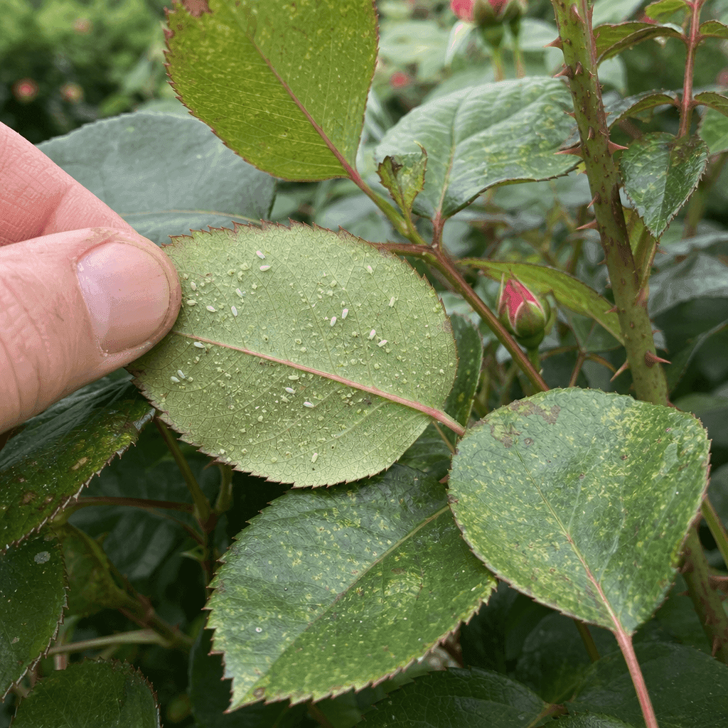 Whitefly on roses — most likely causes