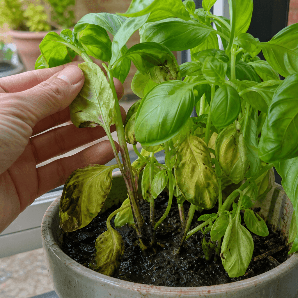 Why is my basil plant dying — what to do now