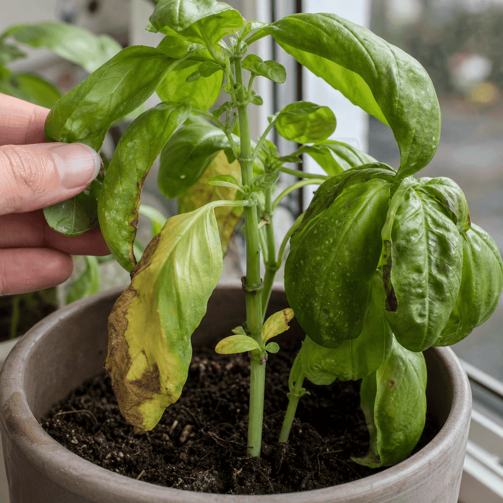 Why is my basil plant dying — most likely causes