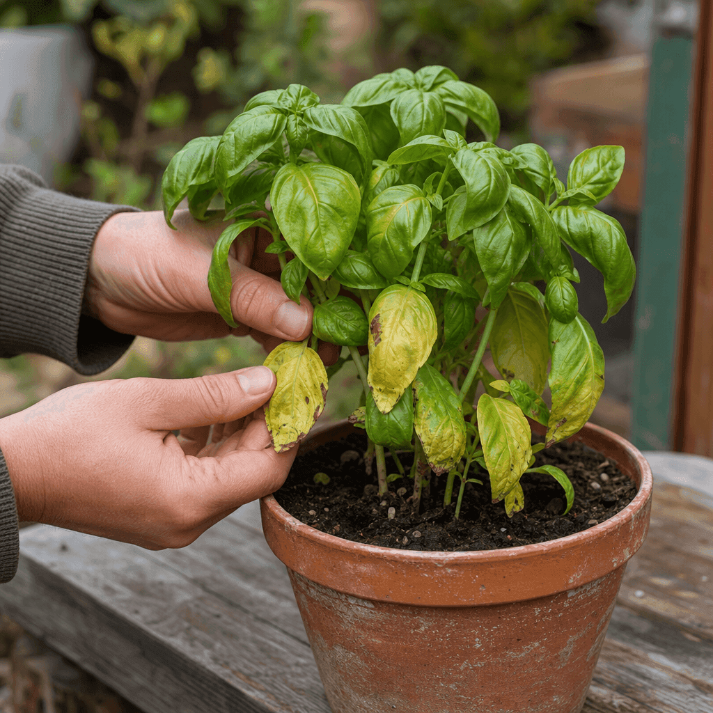 Why is my basil plant dying — overview